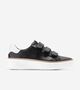 Women's GrandPrø Topspin Triple Strap Sneakers Black-Optic White Croc